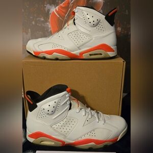 Jordan Retro 6 White Infrared